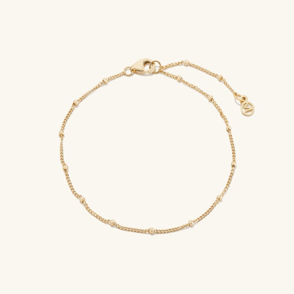 Mejuri Spheres Bracelet - 14k Gold - 6-7 Inches